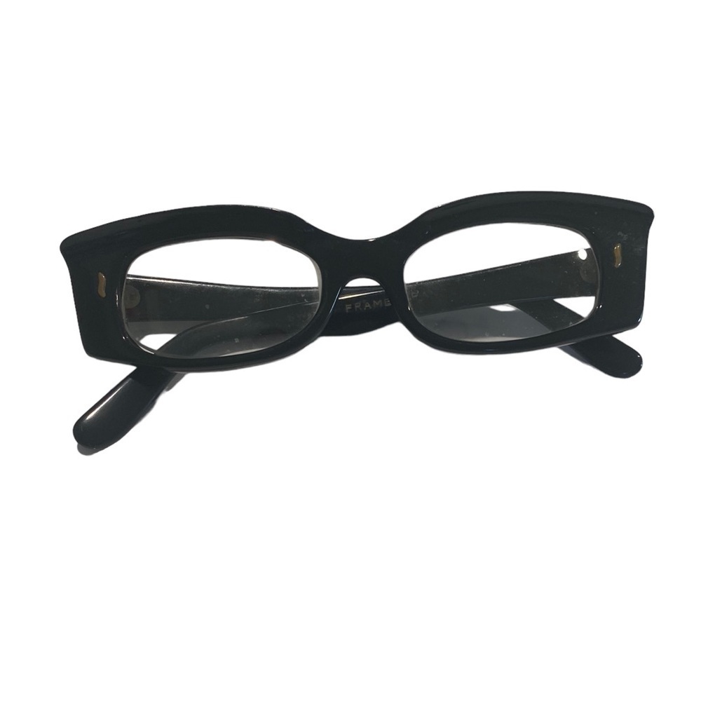 Vintage 1960’s Swank France Black Eyeglasses HSH 1527